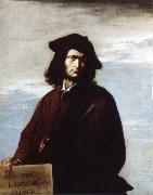 Salvator Rosa self portrait as a philosopher painting